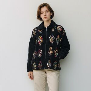 Vintage Soulmates Multicolor Patchwork Jacket- one of a kind